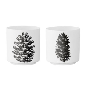 KOMPLET ŚWIECZNIKÓW PINECONE BLOOMINGVILLE 