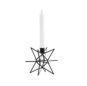 ŚWIECZNIK BLACK STAR  MADAM STOLTZ 