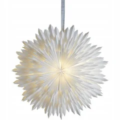 GWIAZDA PAPIEROWA BIAŁA  ICE 50 CM