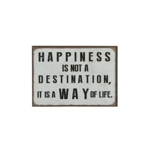 MAGNES HAPPINESS IS NOT A DESTINATION, IT IS A WAY OF LIFE