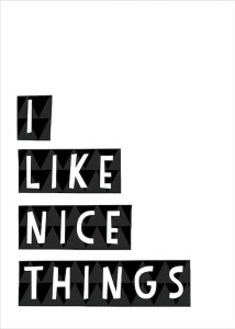 PLAKAT NICE THINGS 50X70 SEVENTY TREE