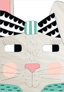 PLAKAT BIG RABBIT 30X40 SEVEVTY TREE