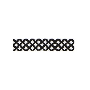 TAŚMA DEKORACYJNA WASHI TAPE BLACK STARS MADAM STOLTZ