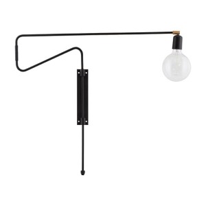 LAMPA  KINKIET SWING  LONG BLACK HOUSE DOCTOR