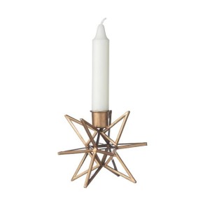 ŚWIECZNIK COPPER STAR  MADAM STOLTZ