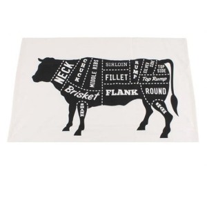 RĘCZNIK KUCHENNY BLACK & WHITE COW